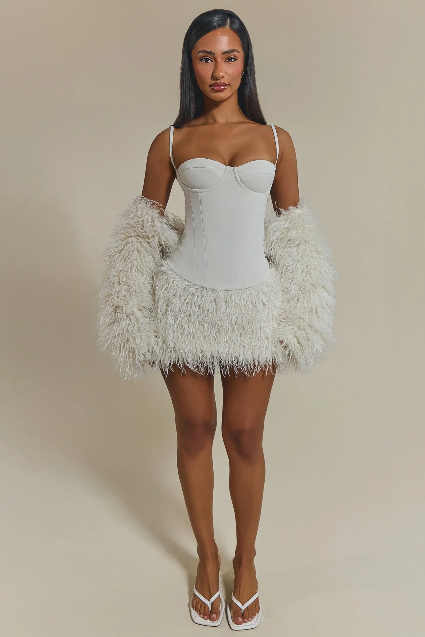 585-the-sabrine-fur-shrug-and-mini-skirt-set-in-cream-2.webp The Sabrine Fur Shrug and Mini Skirt Set in Cream