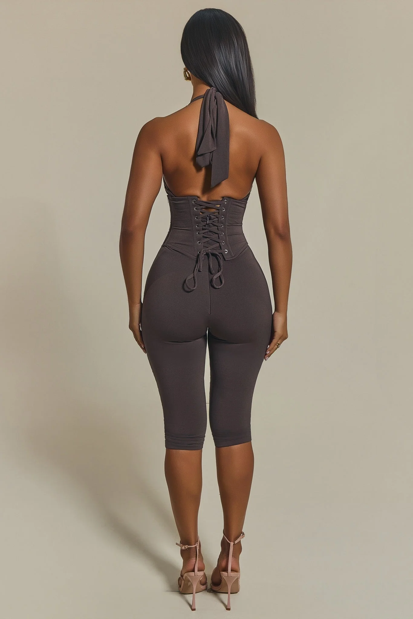 635-the-sandra-capri-corset-jumpsuit-in-brown-3.webp The Sandra Capri Corset Jumpsuit in Brown