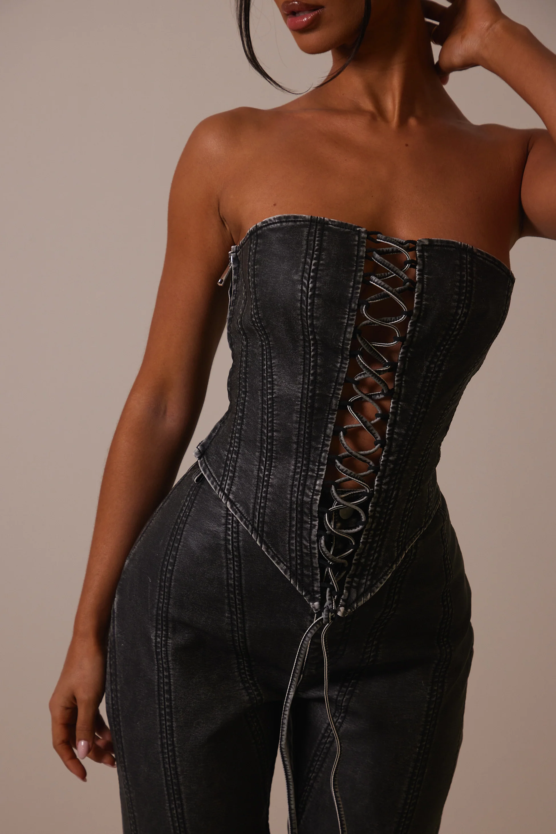 6371-the-lace-up-front-leather-corset-in-wash-black-6.webp The Lace Up Front Leather Corset in Wash Black