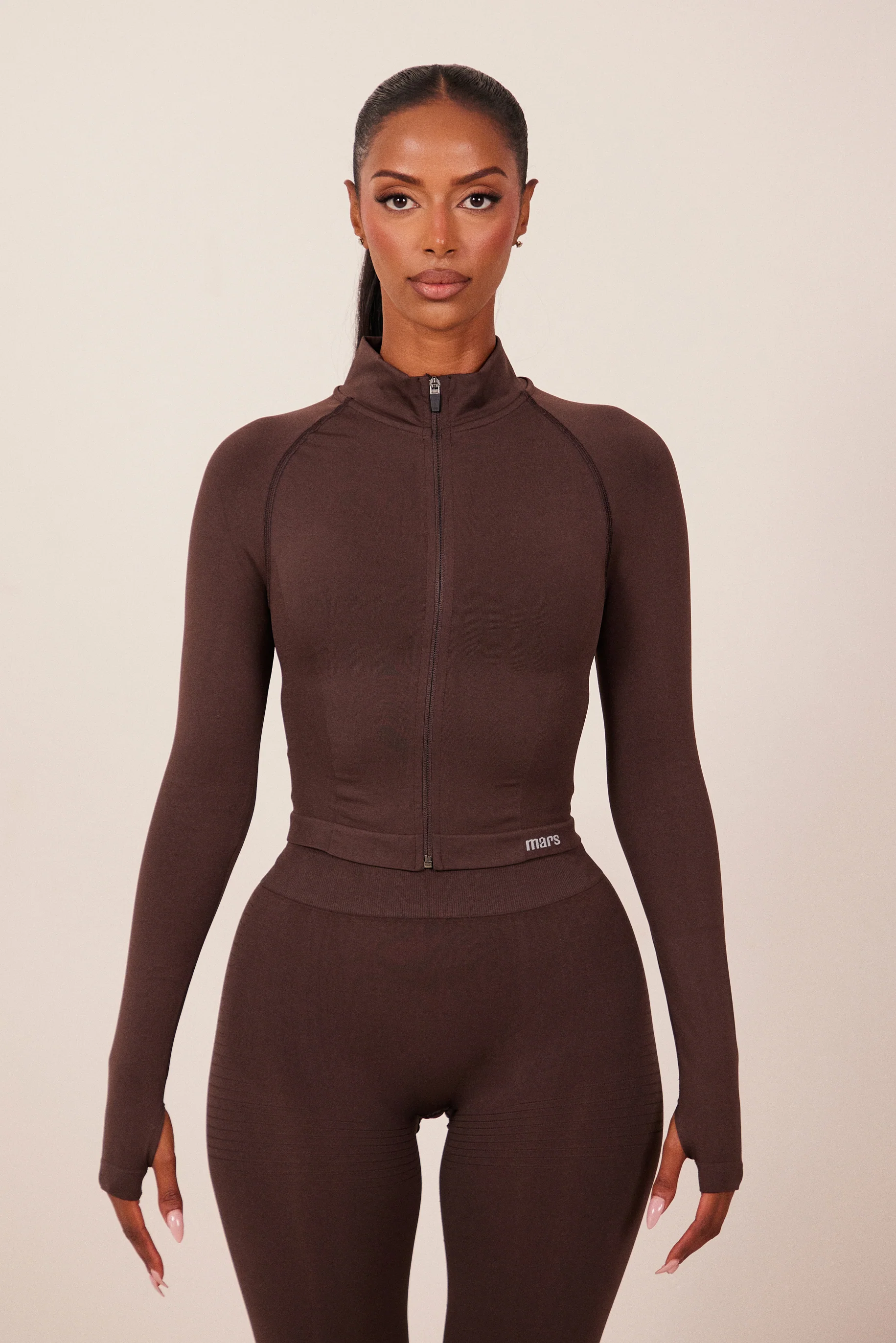 7020-the-mars-seamless-zip-jacket-in-brown-1.webp The Mars Seamless Zip Jacket in Brown