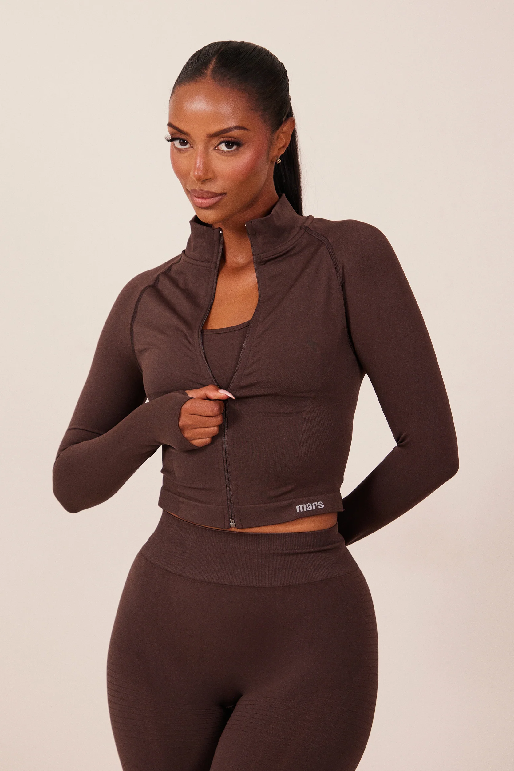 7020-the-mars-seamless-zip-jacket-in-brown-2.webp The Mars Seamless Zip Jacket in Brown