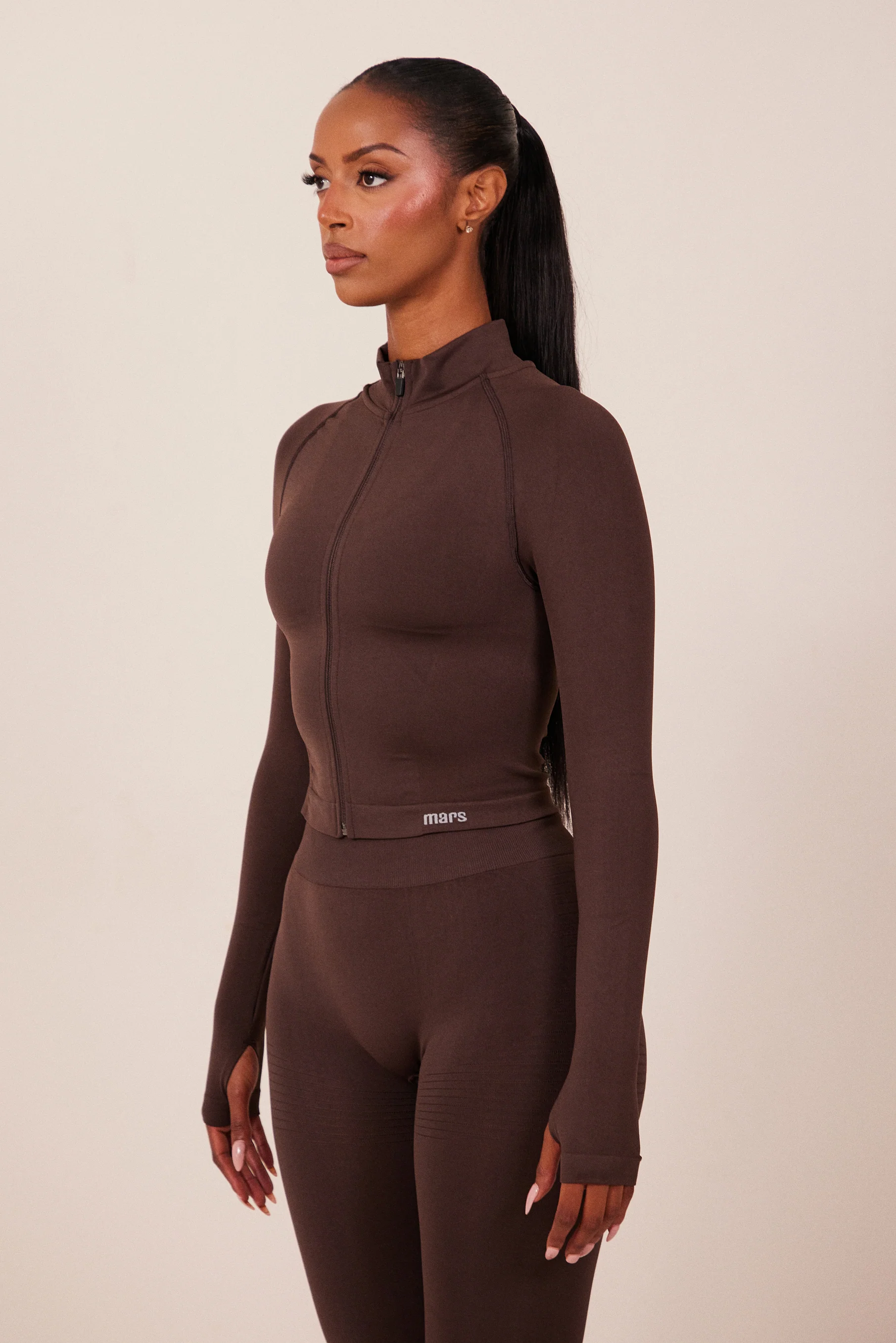 7020-the-mars-seamless-zip-jacket-in-brown-4.webp The Mars Seamless Zip Jacket in Brown