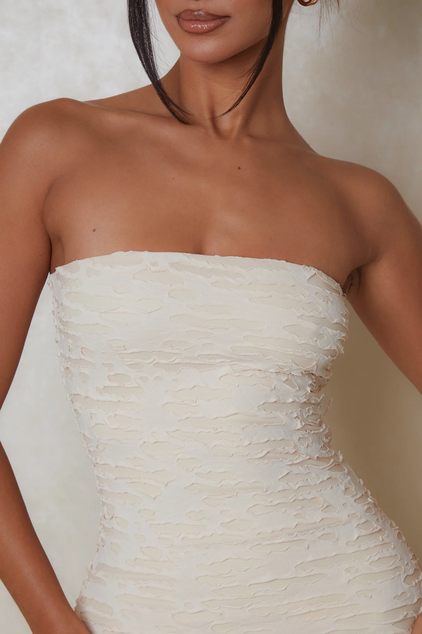 7323-the-shape-textured-mini-dress-in-cream-3.webp The Shape Textured Mini Dress in Cream