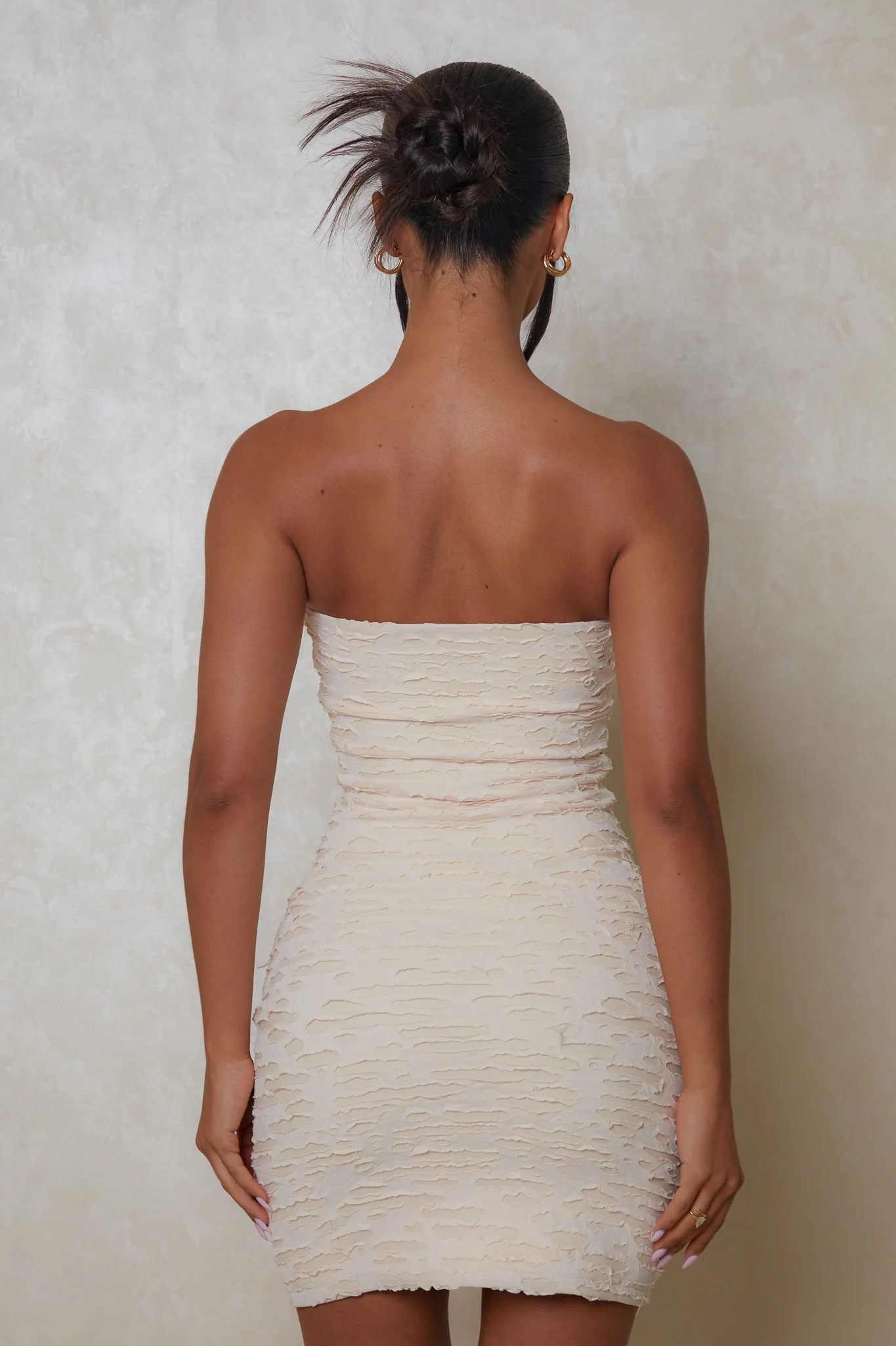7323-the-shape-textured-mini-dress-in-cream-6.webp The Shape Textured Mini Dress in Cream