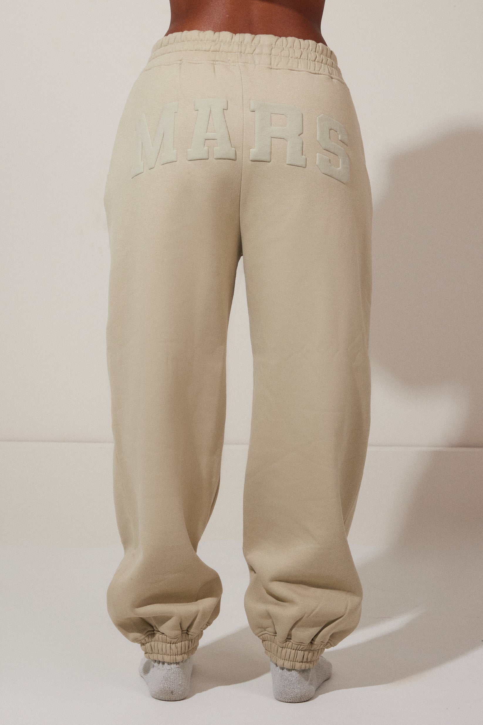 7415-the-graphic-varsity-cuffed-joggers-in-stone-2.jpg The Graphic Varsity Cuffed Joggers in Stone