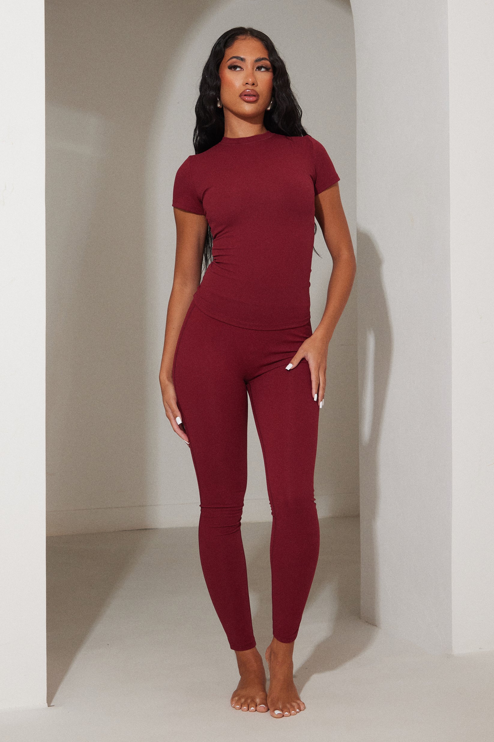 7559-the-sculpt-leggings-in-wine-1.jpg The Sculpt Leggings in Wine