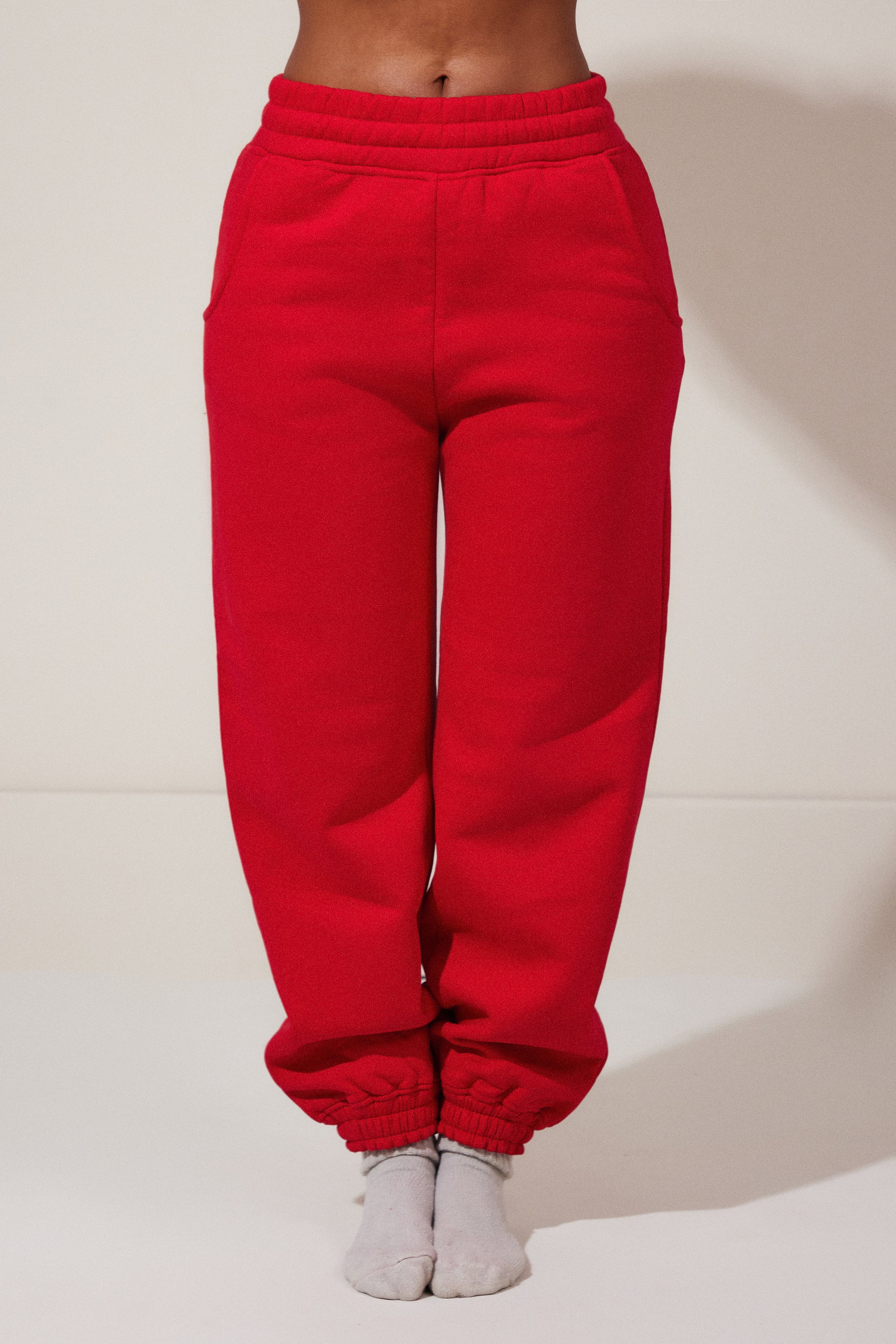 8047-the-graphic-varsity-cuffed-joggers-in-red-3.jpg The Graphic Varsity Cuffed Joggers in Red