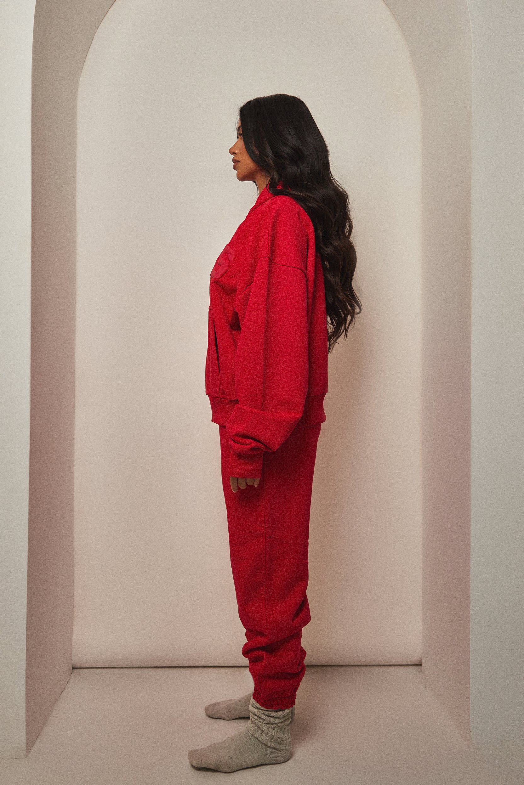8047-the-graphic-varsity-cuffed-joggers-in-red-5.jpg The Graphic Varsity Cuffed Joggers in Red
