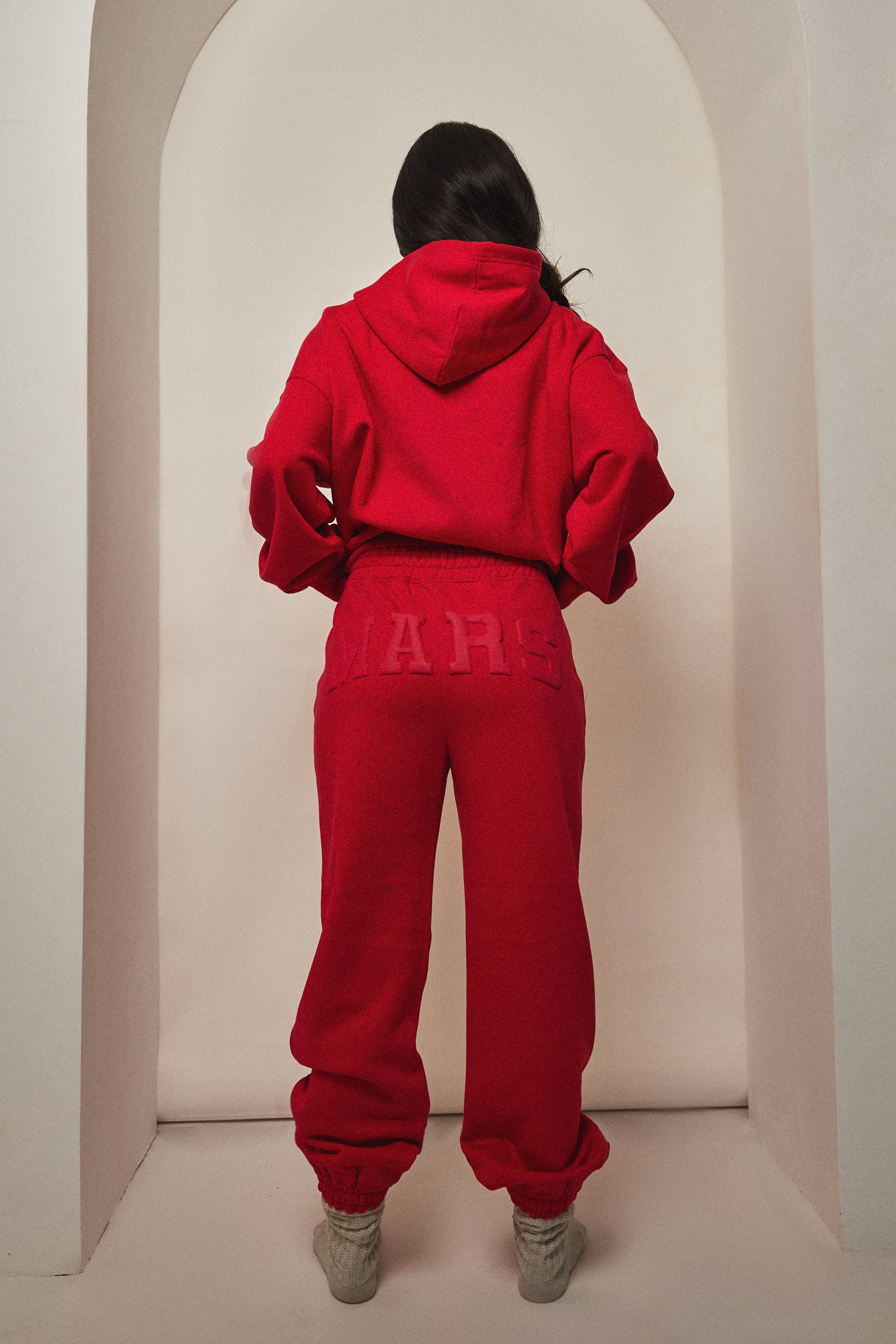 8047-the-graphic-varsity-cuffed-joggers-in-red-6.jpg The Graphic Varsity Cuffed Joggers in Red