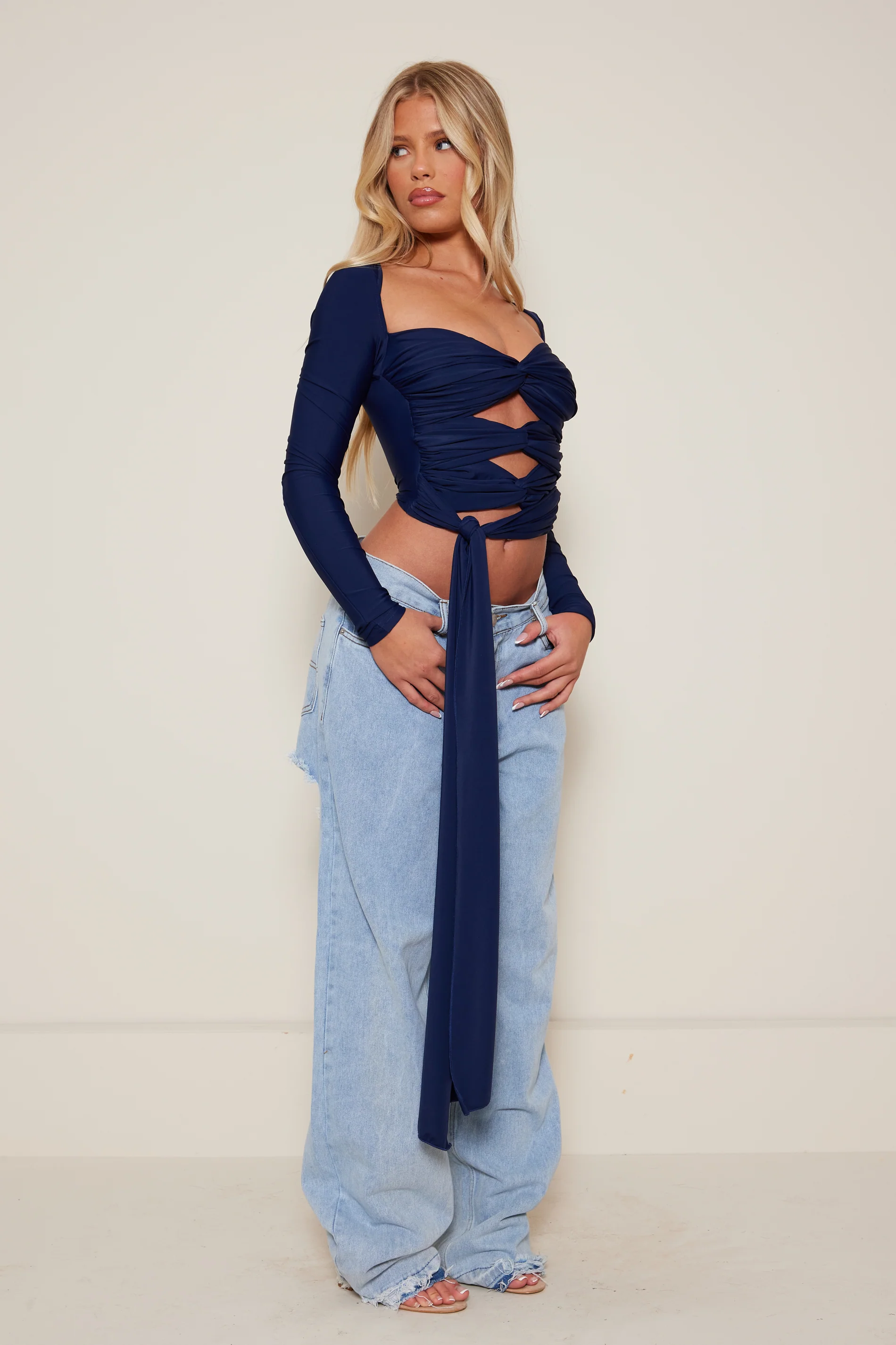 8366-the-twist-cut-out-top-in-navy-5.webp The Twist Cut Out Top in Navy