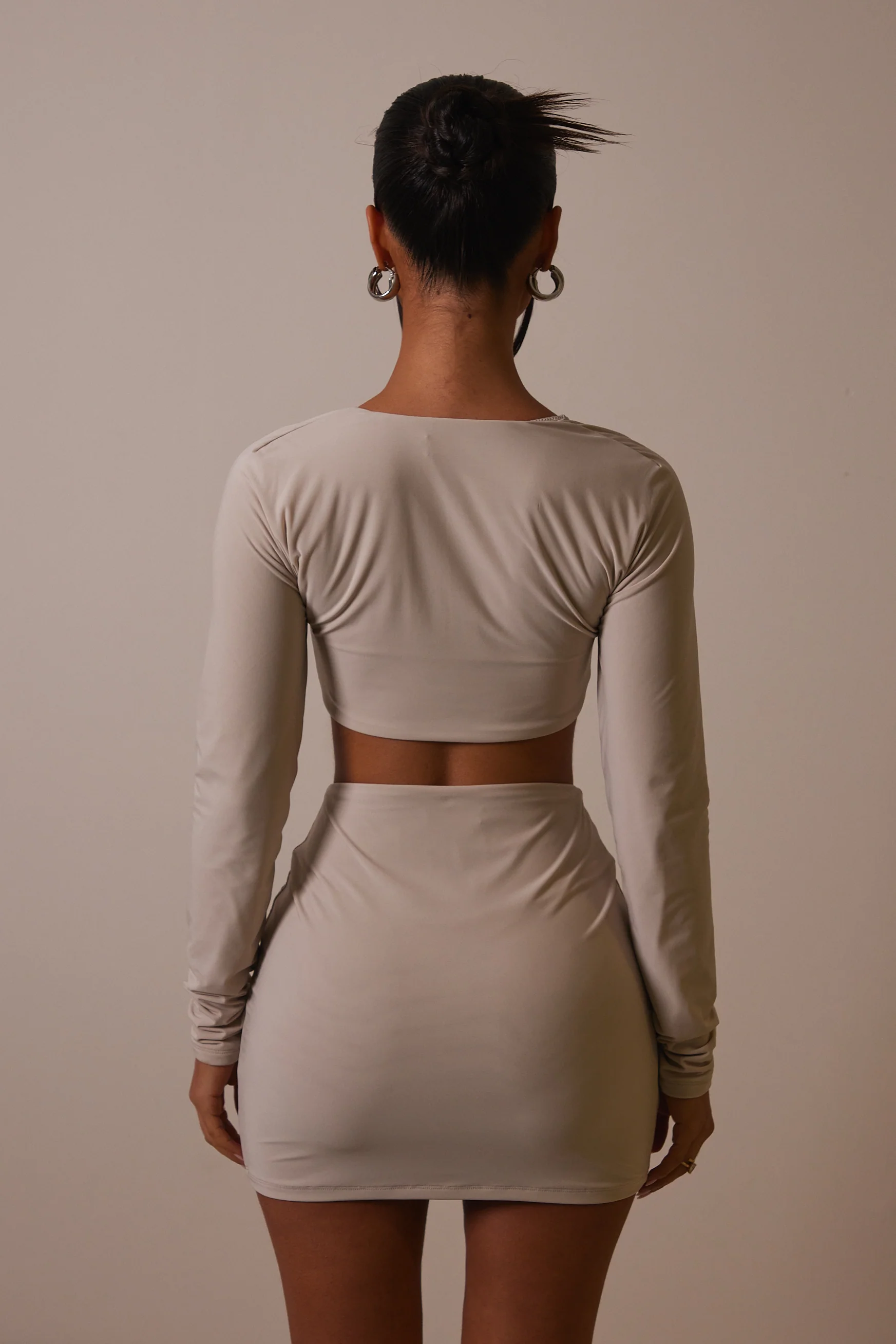 The Ring Long Sleeve Set in Stone