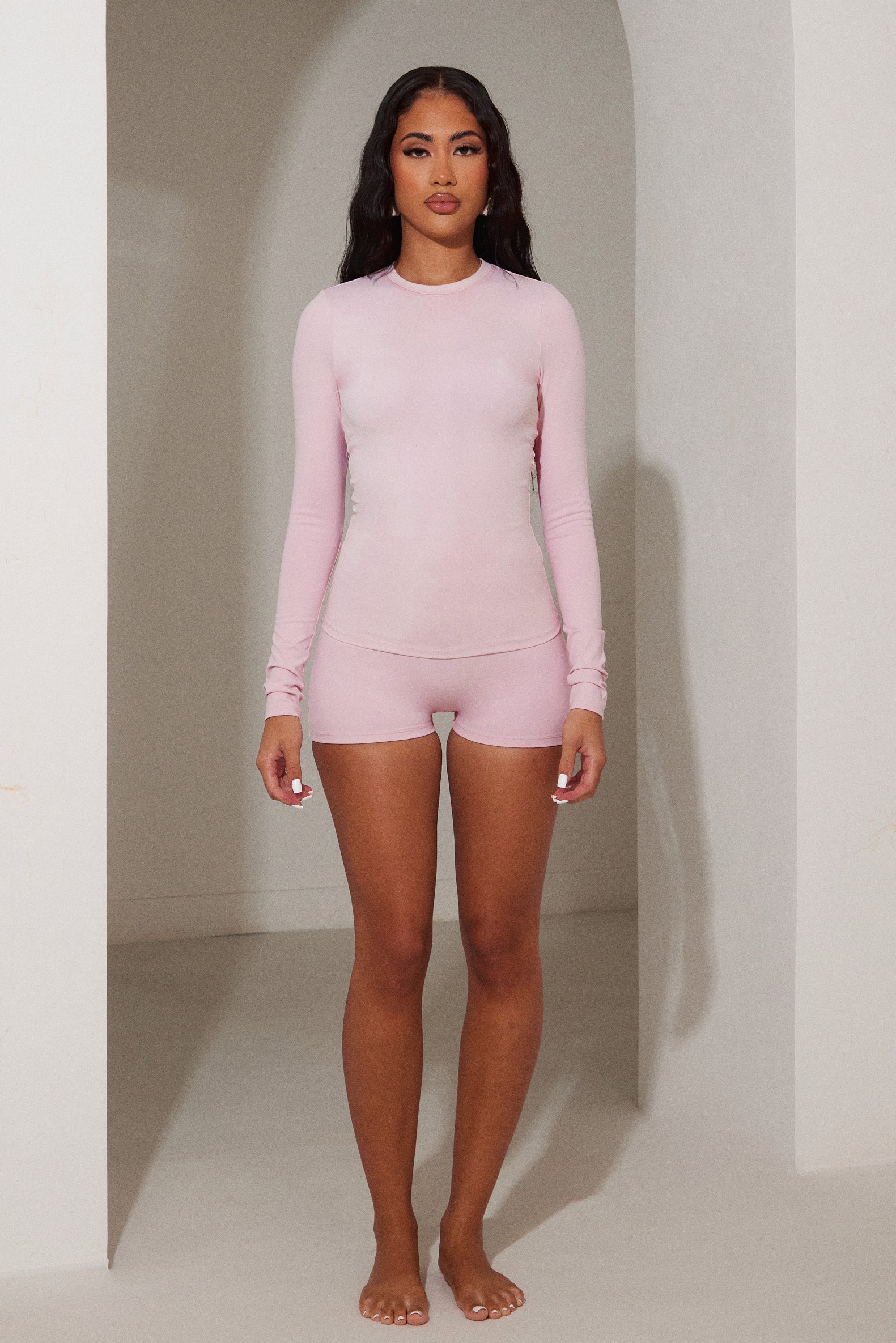 8844-the-sculpt-shorts-in-pink-1.jpg The Sculpt Shorts in Pink