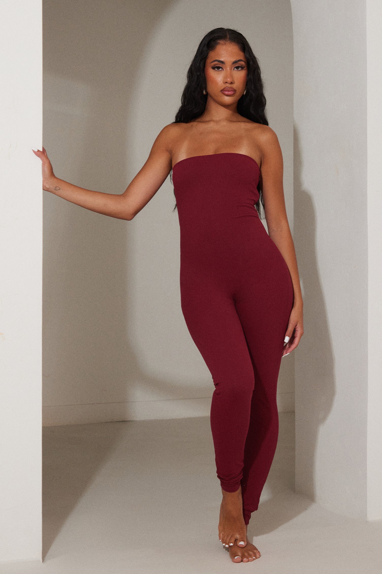 8886-the-sculpt-long-unitard-in-wine-10.jpg The Sculpt Long Unitard in Wine