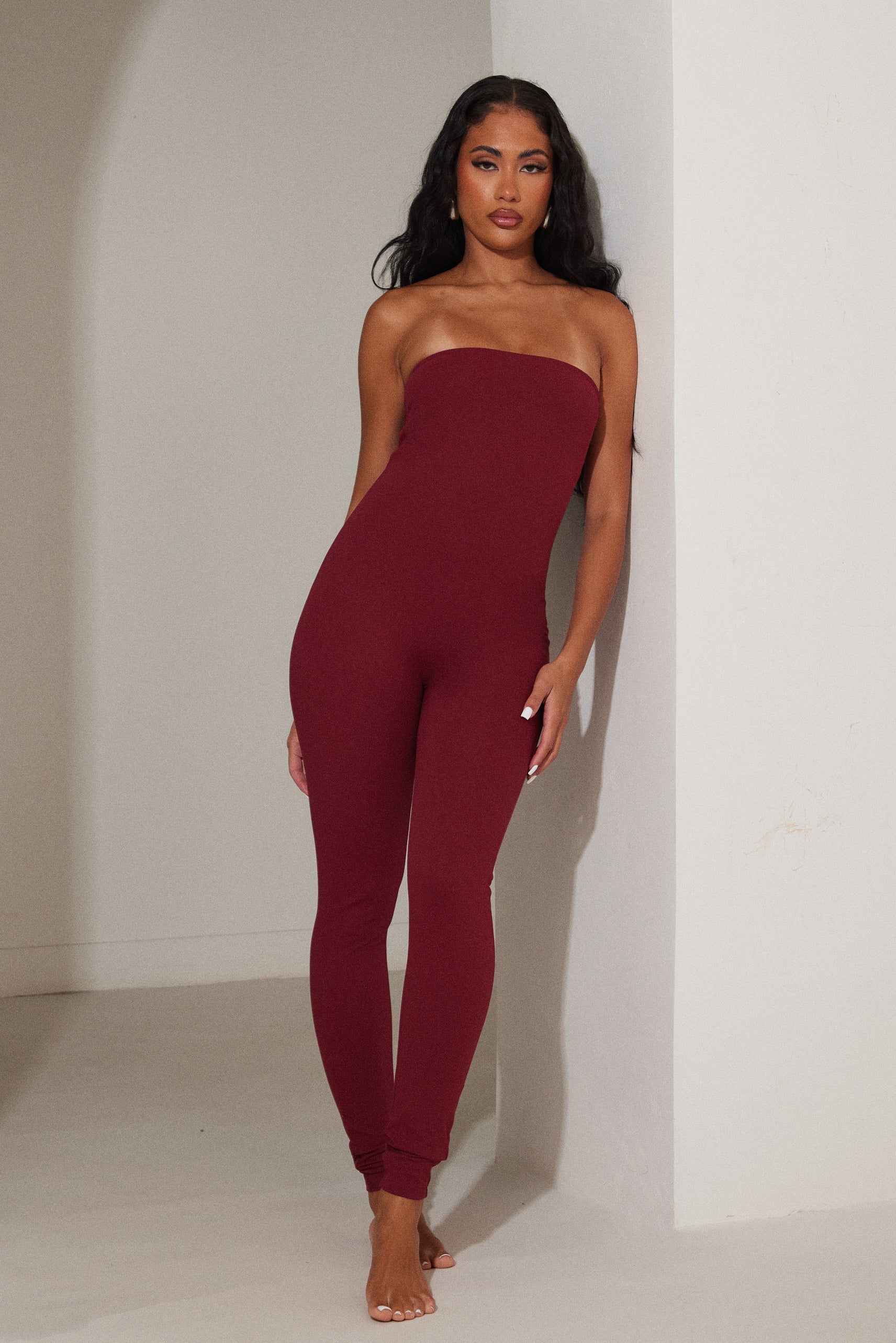 8886-the-sculpt-long-unitard-in-wine-11.jpg The Sculpt Long Unitard in Wine