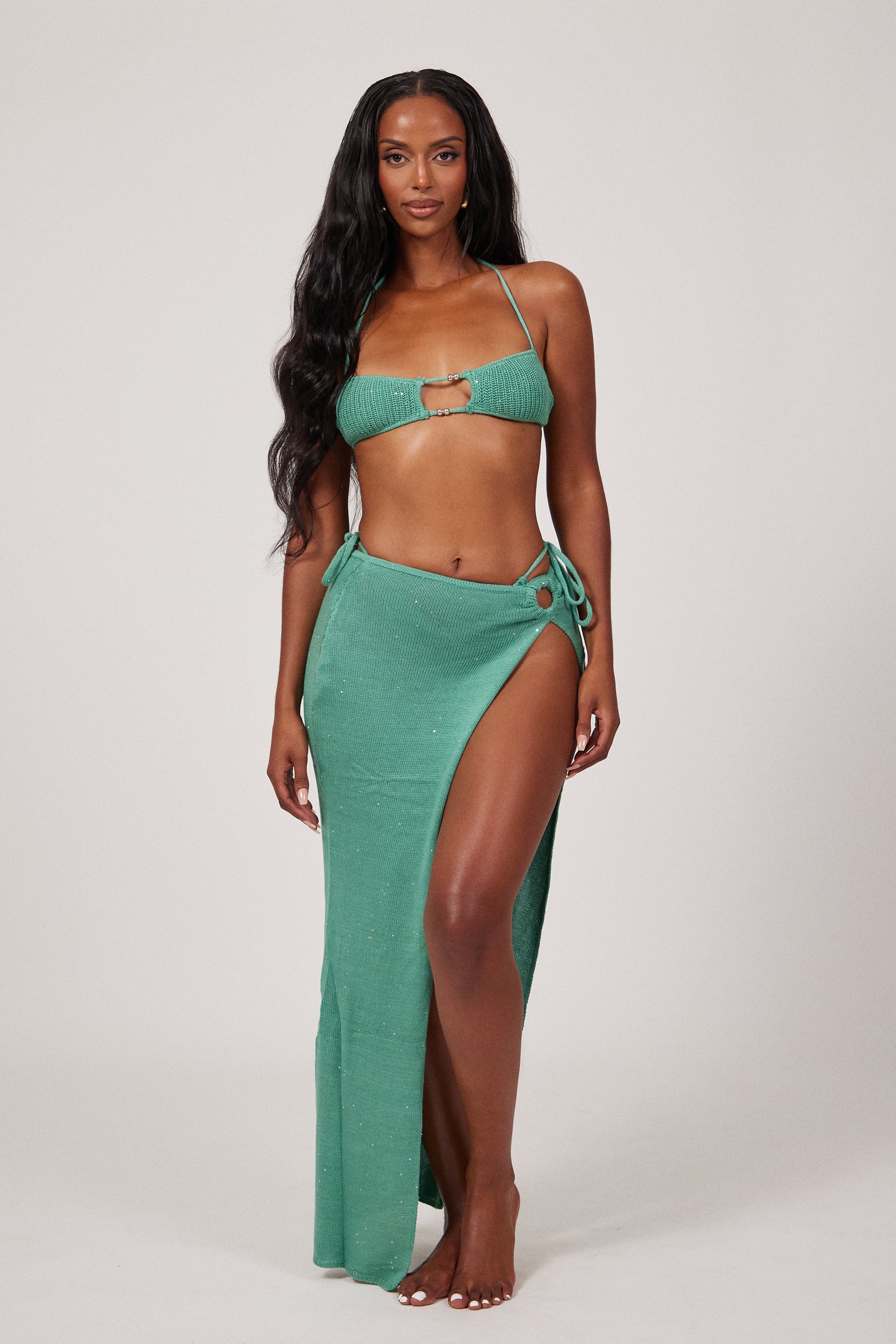 The Alaithea Maxi in Teal