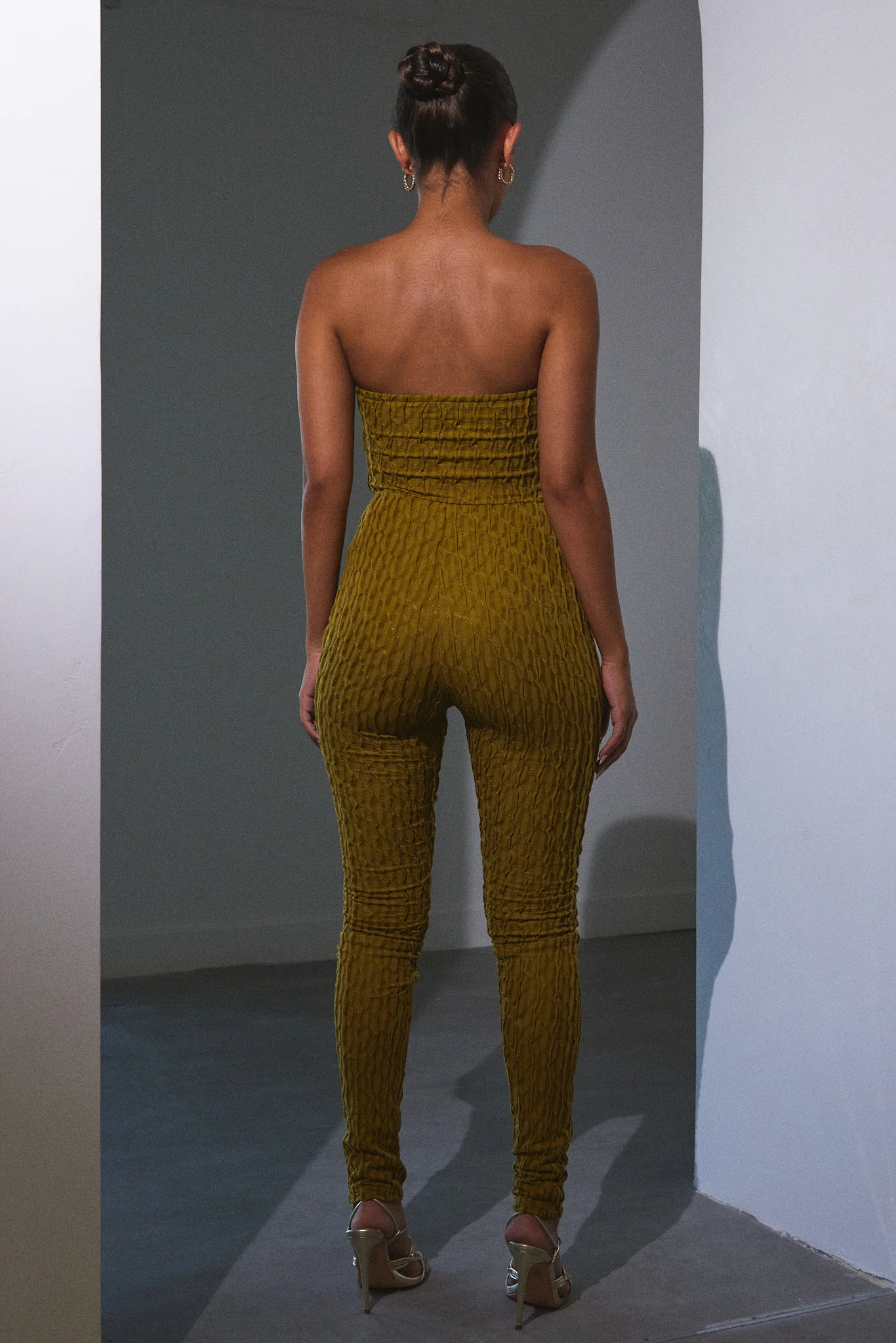 9121-the-textured-bandeau-jumpsuit-in-olive-3.webp The Textured Bandeau Jumpsuit in Olive
