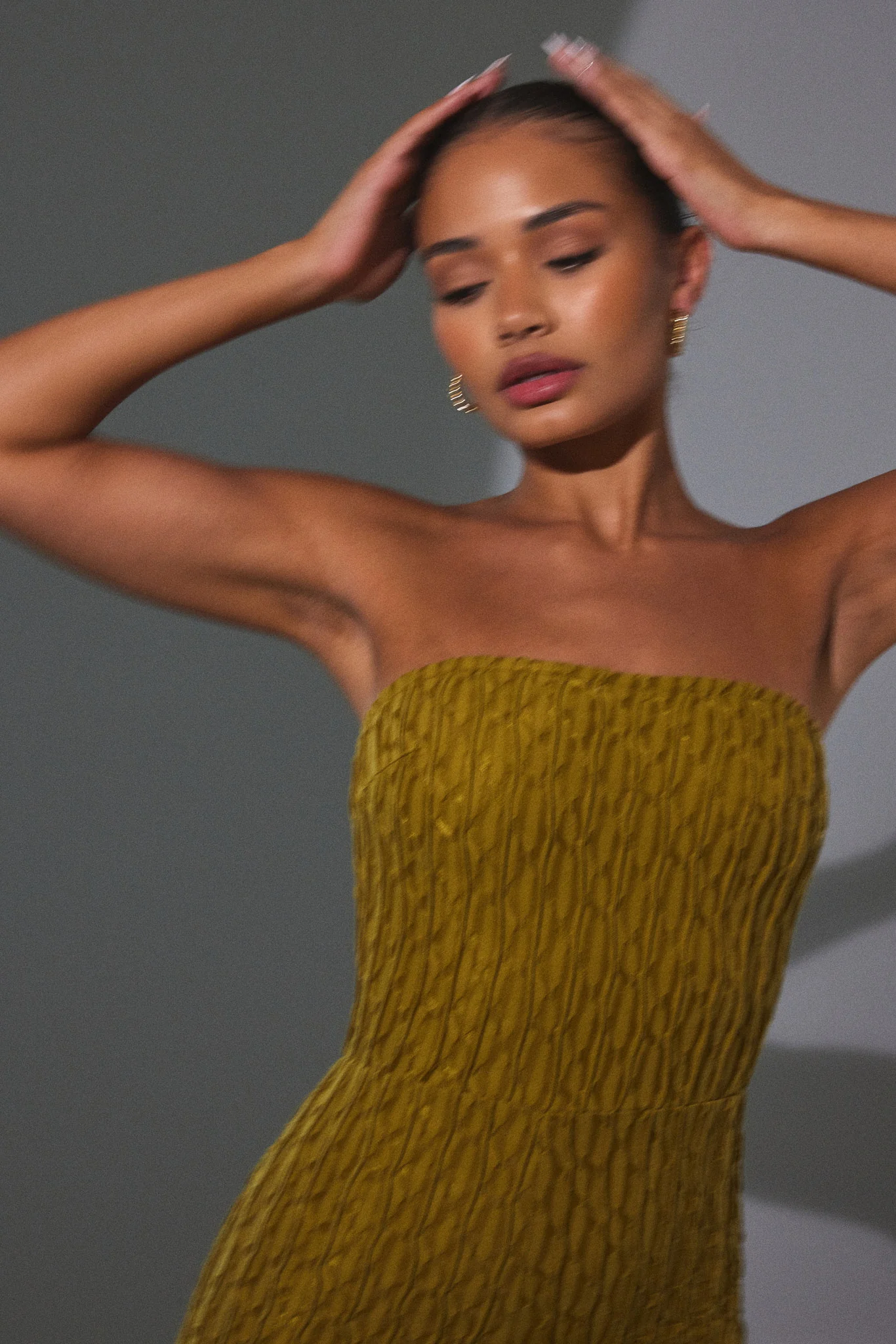 9121-the-textured-bandeau-jumpsuit-in-olive-4.webp The Textured Bandeau Jumpsuit in Olive
