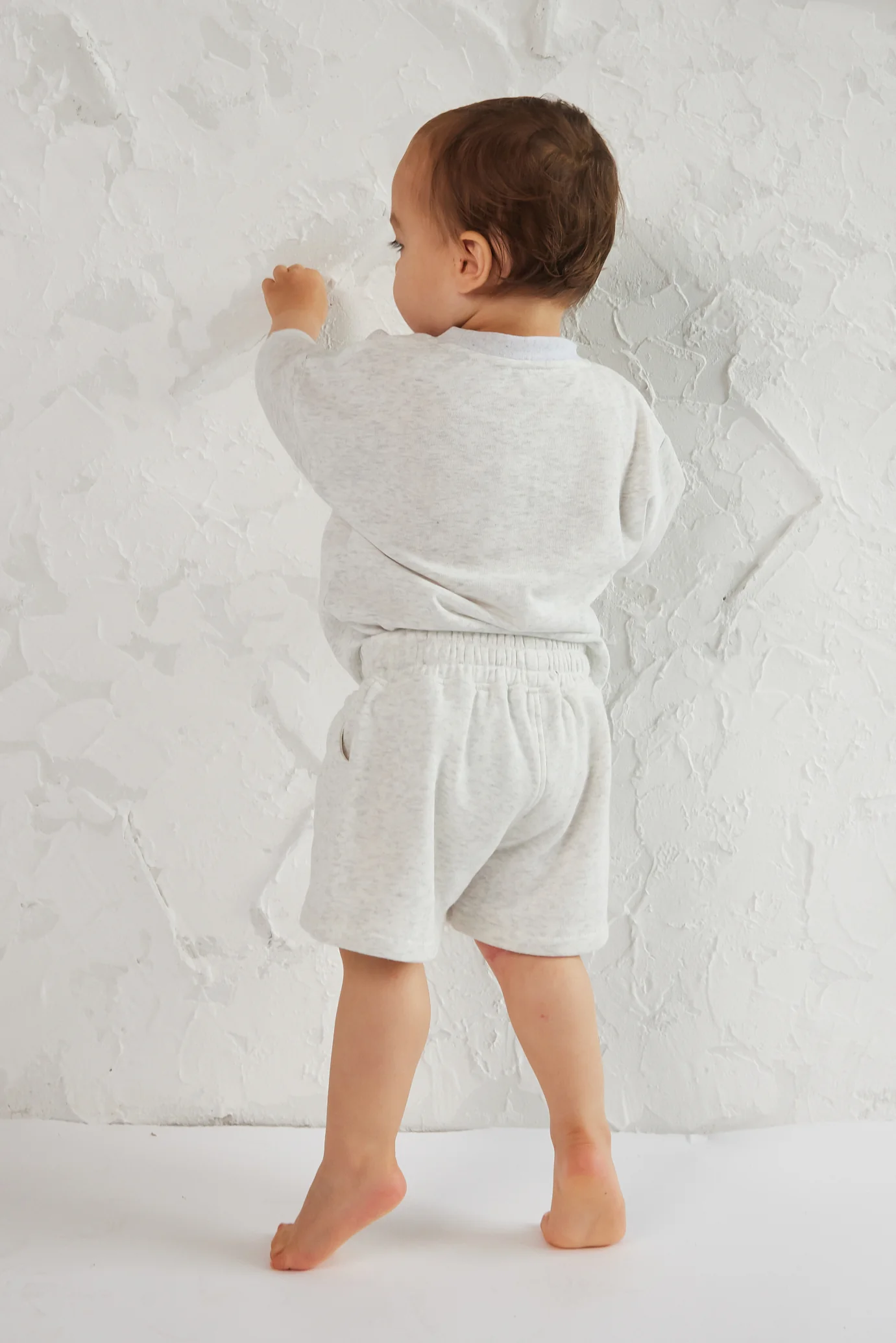 9235-the-kids-essentials-shorts-in-marl-grey-4.webp The Kids Essentials Shorts in Marl Grey