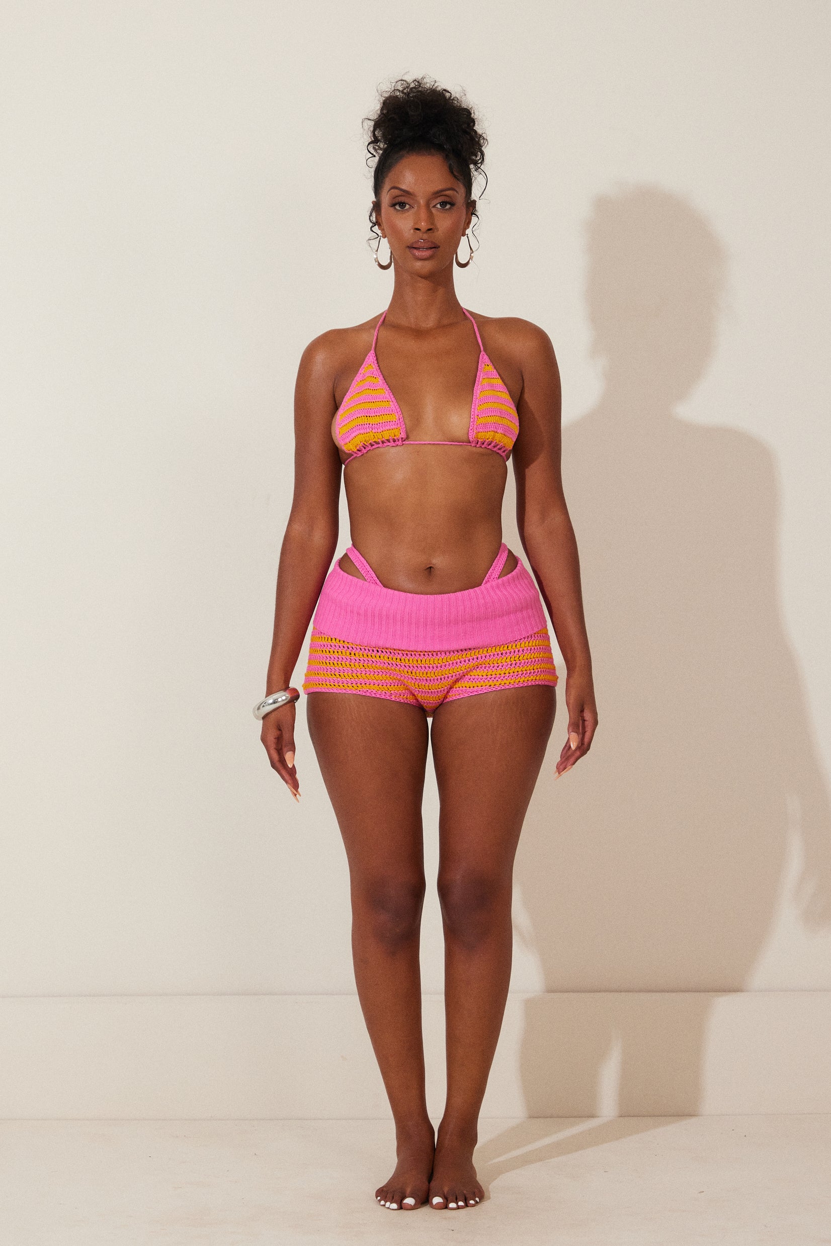 9490-the-guerda-shorts-in-pink-and-orange-3.jpg The Guerda Shorts in Pink and Orange