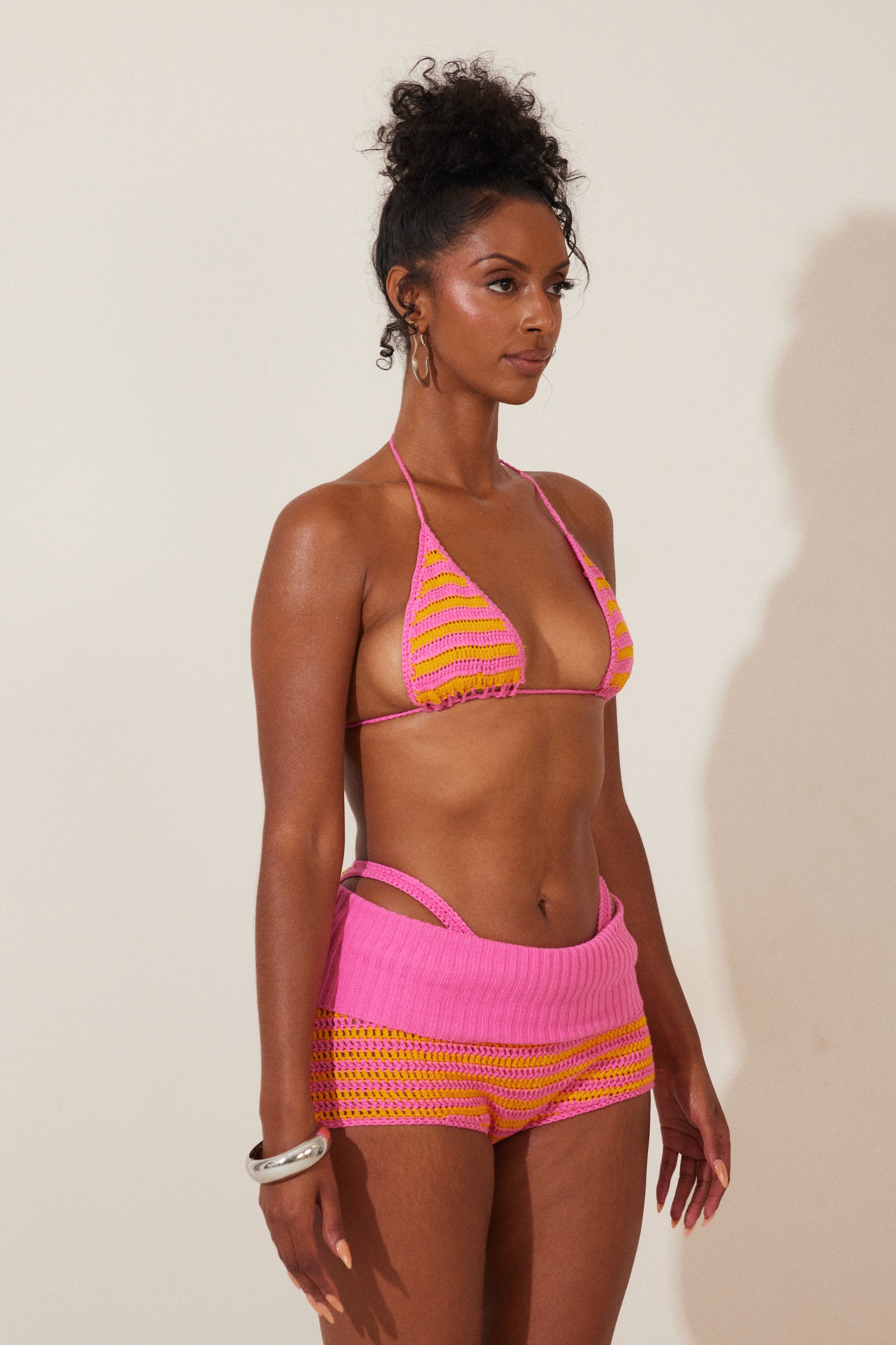 9490-the-guerda-shorts-in-pink-and-orange-4.jpg The Guerda Shorts in Pink and Orange