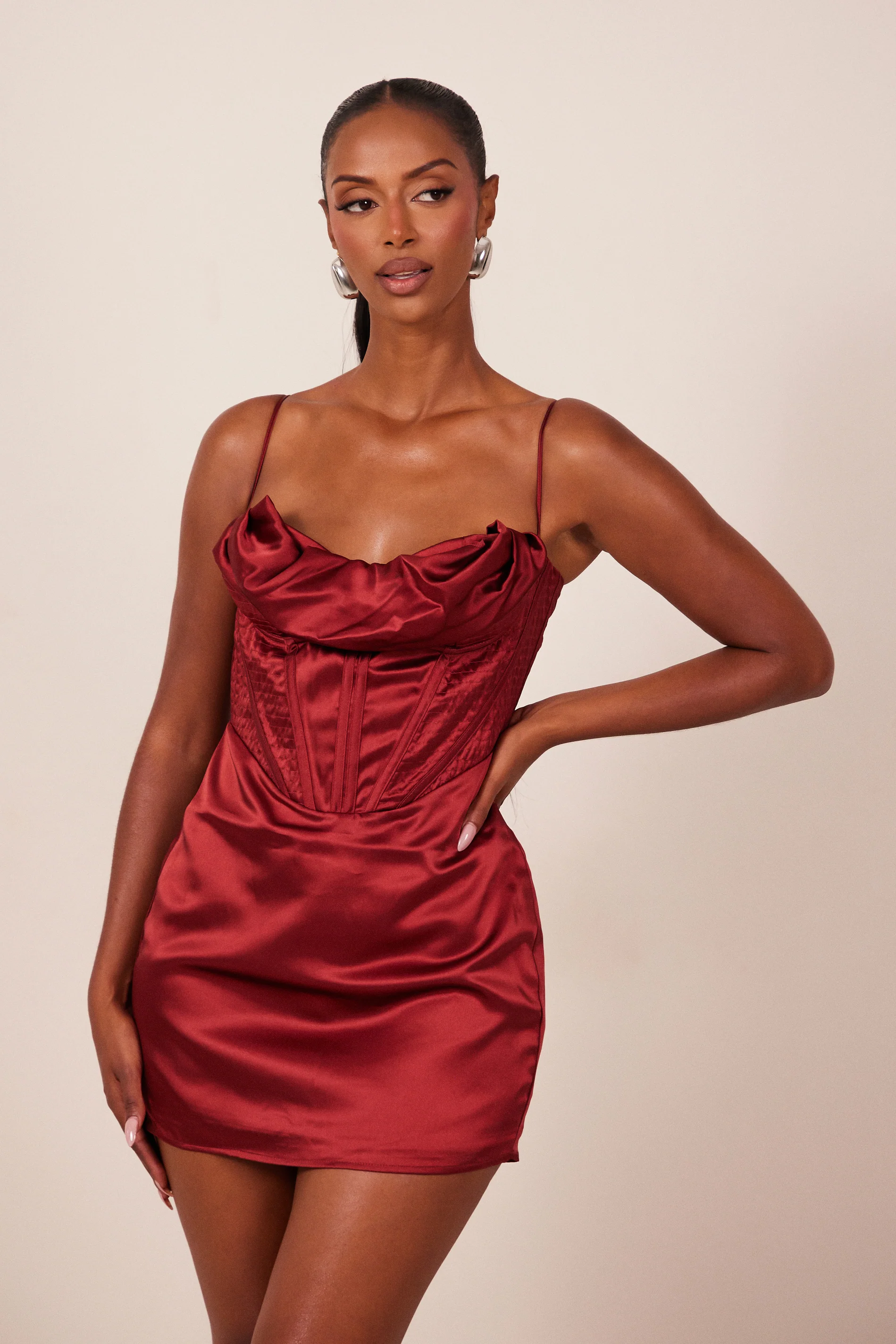 9496-the-satin-corset-mini-in-red-5.webp The Satin Corset Mini in Red