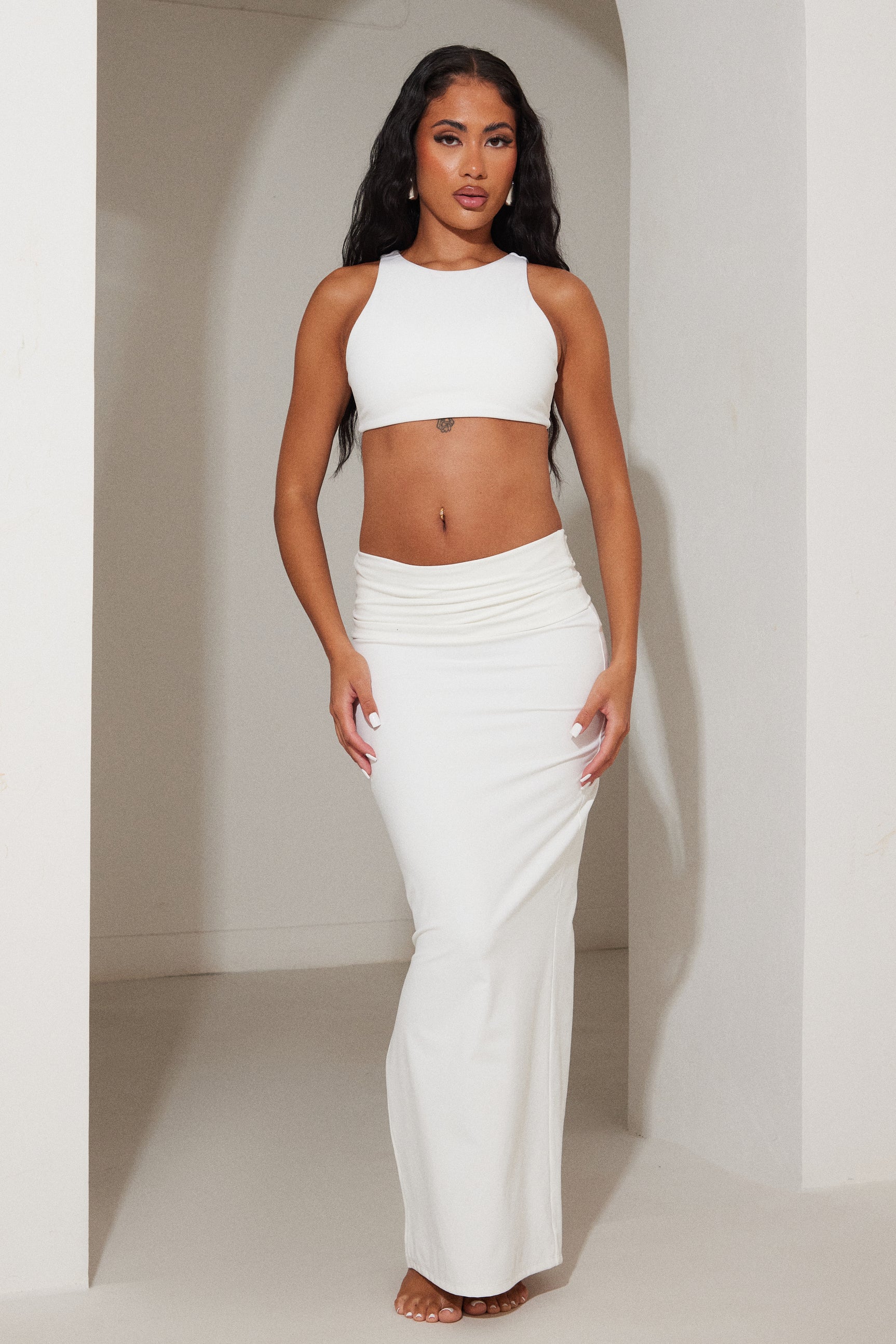 9506-the-sculpt-foldover-maxi-skirt-in-white-9.jpg The Sculpt Foldover Maxi Skirt in White