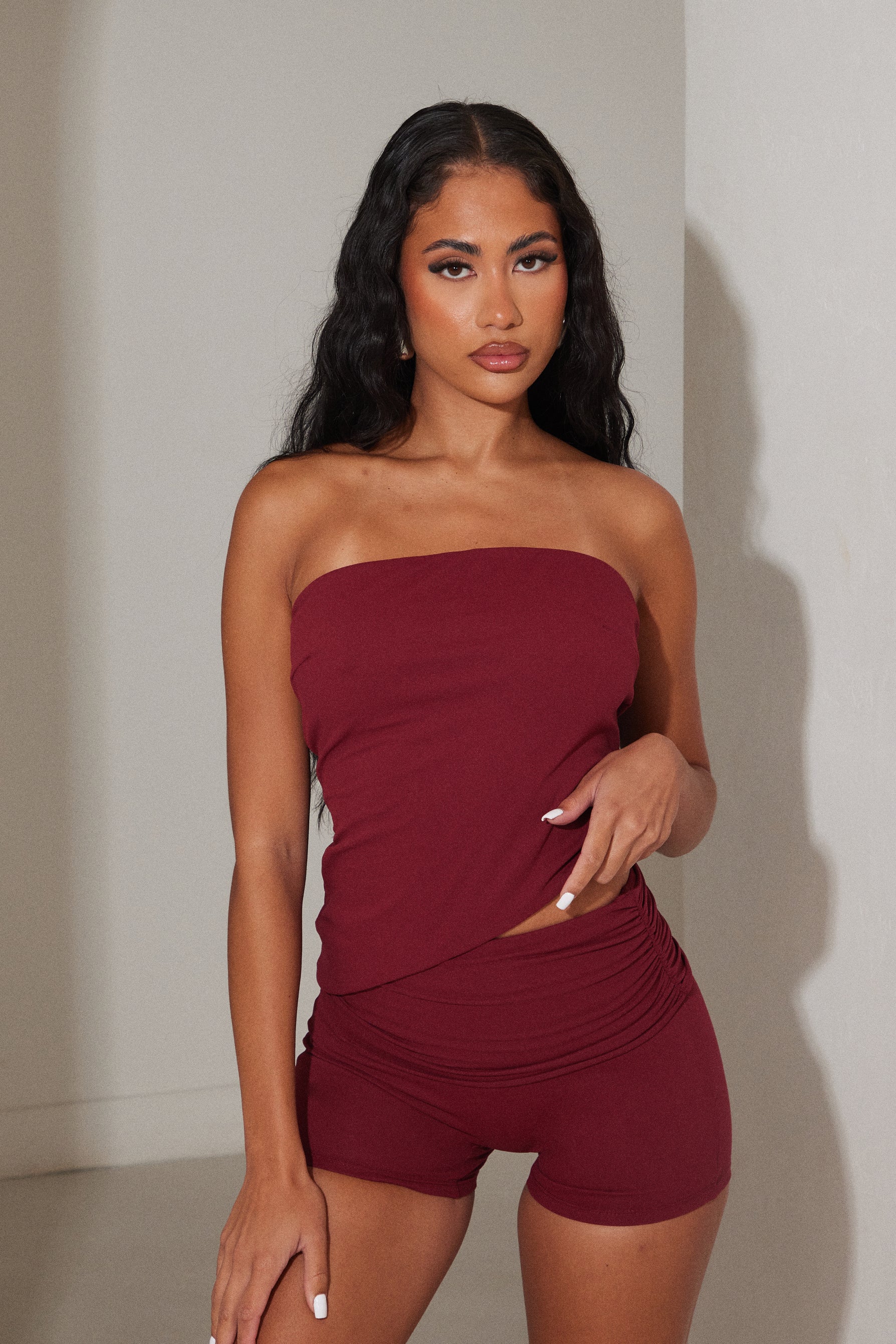 9516-the-bandeau-asymmetric-top-in-wine-5.jpg The Bandeau Asymmetric Top in Wine